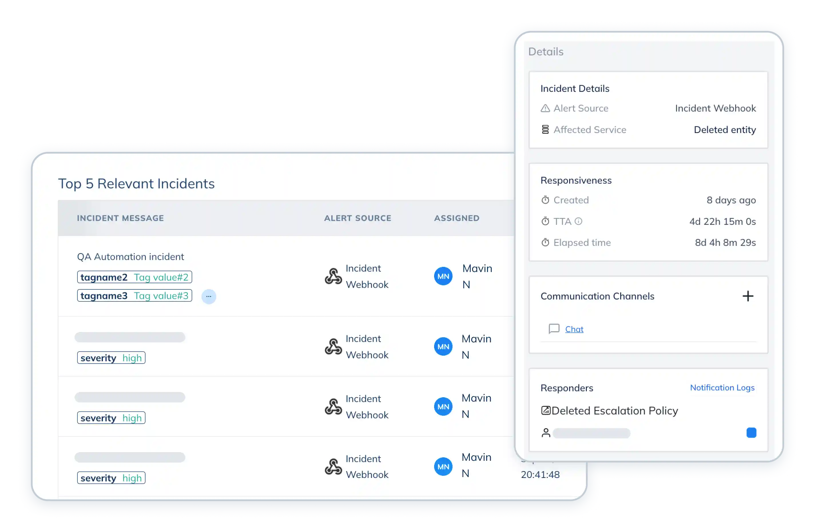 Squadcast central console- Consolidate Services, Alerts, and Operations